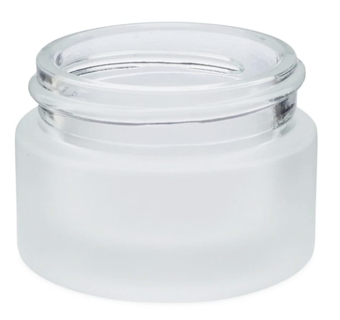 Hunter Glass Jar -Frosted
