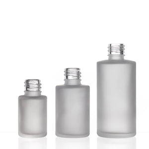 Abby Glass Bottle - Frosted