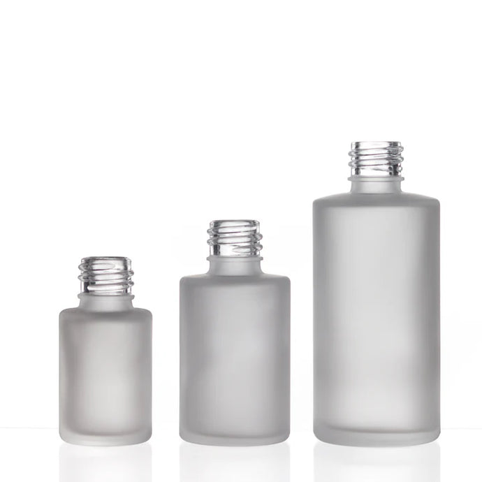 Abby Glass Bottle - Frosted