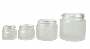 Hunter Glass Jar -Frosted