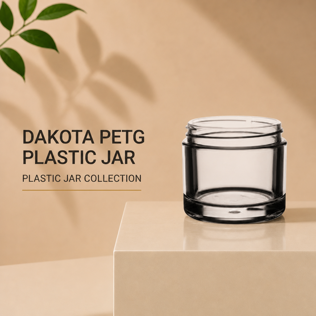 Dakota PETG Plastic Jar