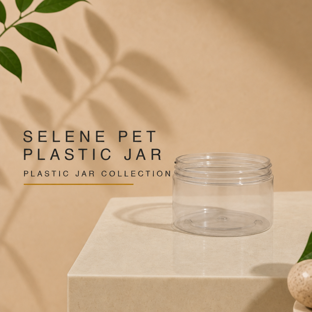Selene PET Plastic Jar
