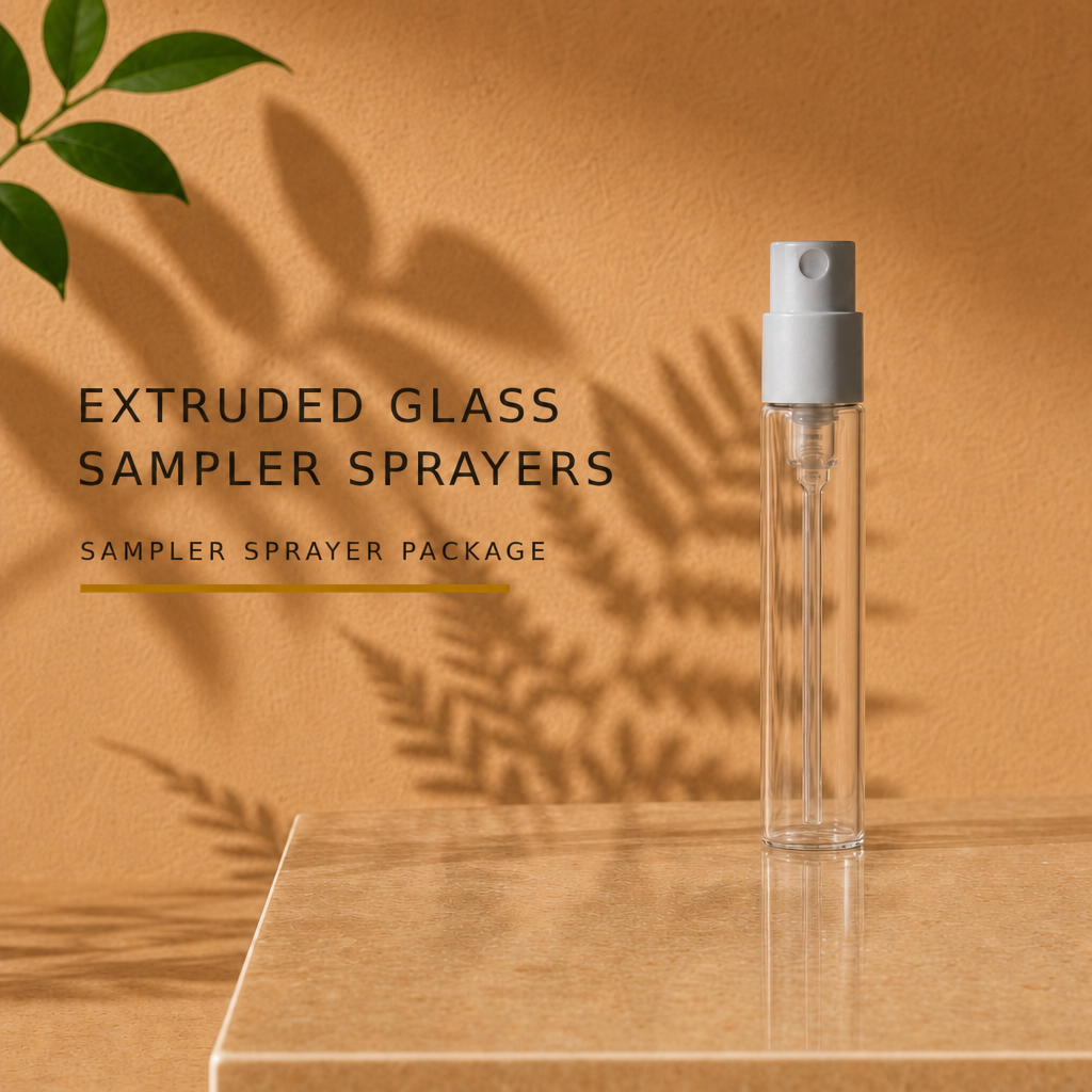 Extruded Glass Sampler Sprayers