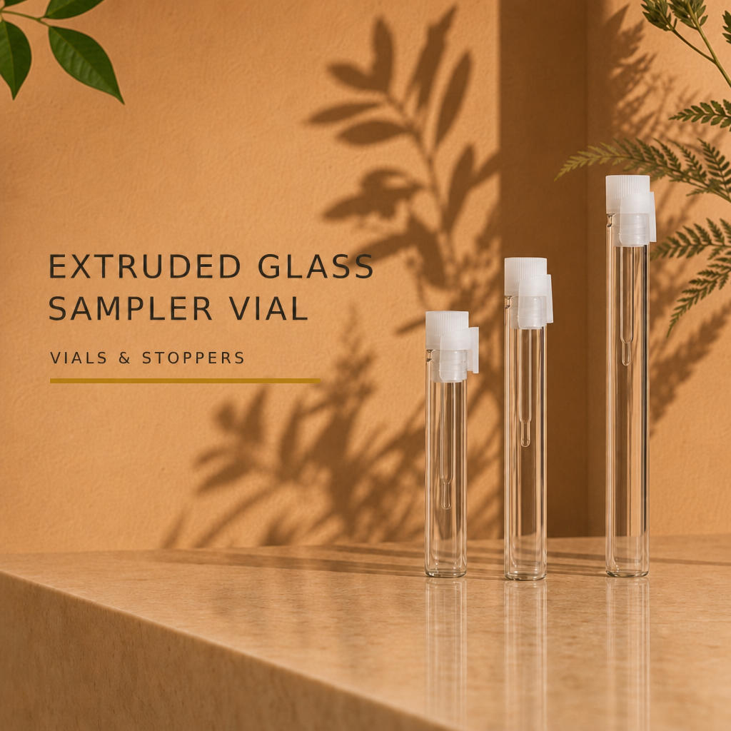 Extruded Glass Sampler Vial