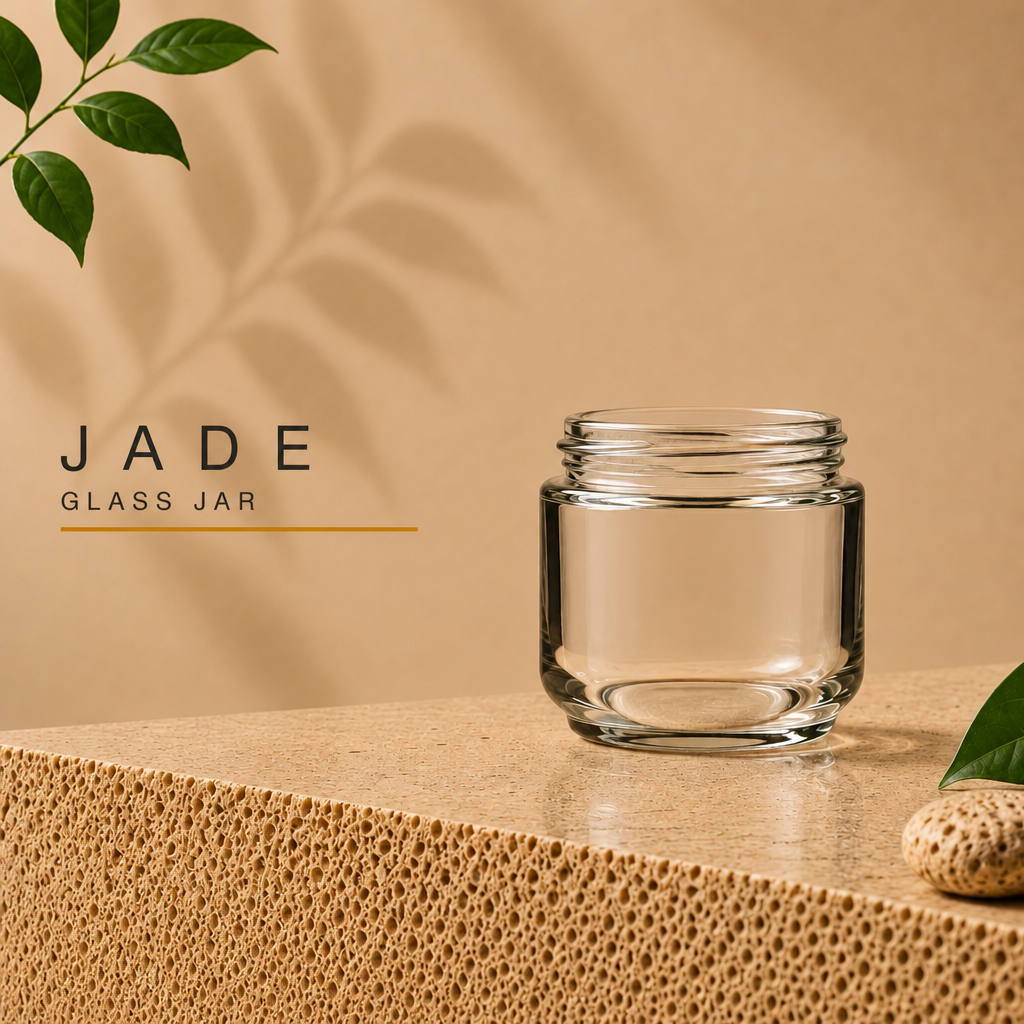 Jade Glass Jar